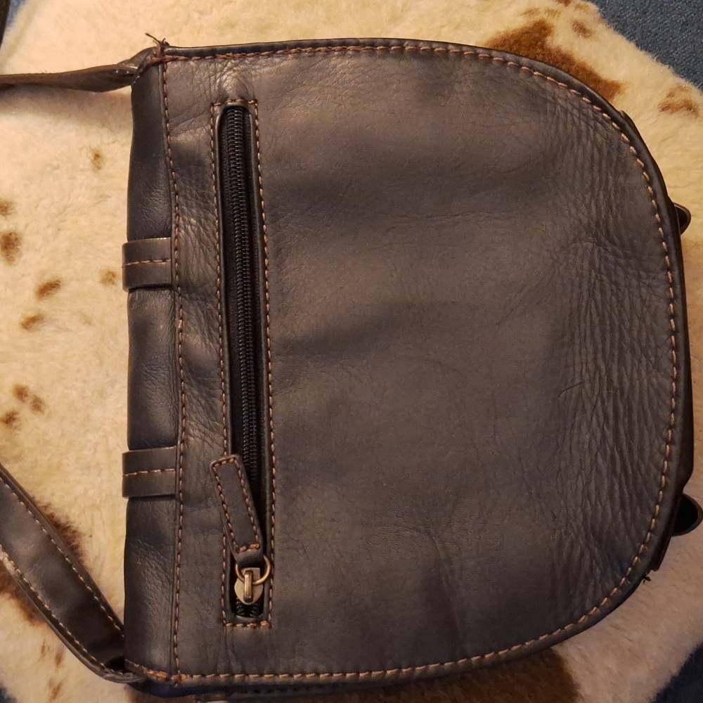 Black leather bag - Picture 3 of 7